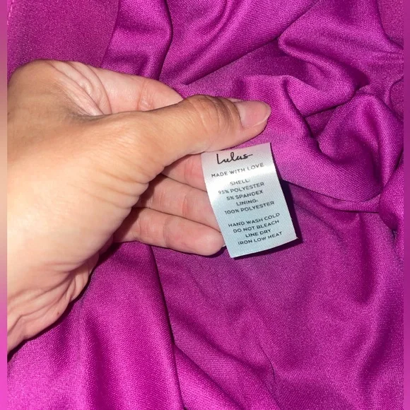 Lulus Pretty Flirtatious Purple Backless Midi Bodycon Dress - Size S - Picture 5 of 5